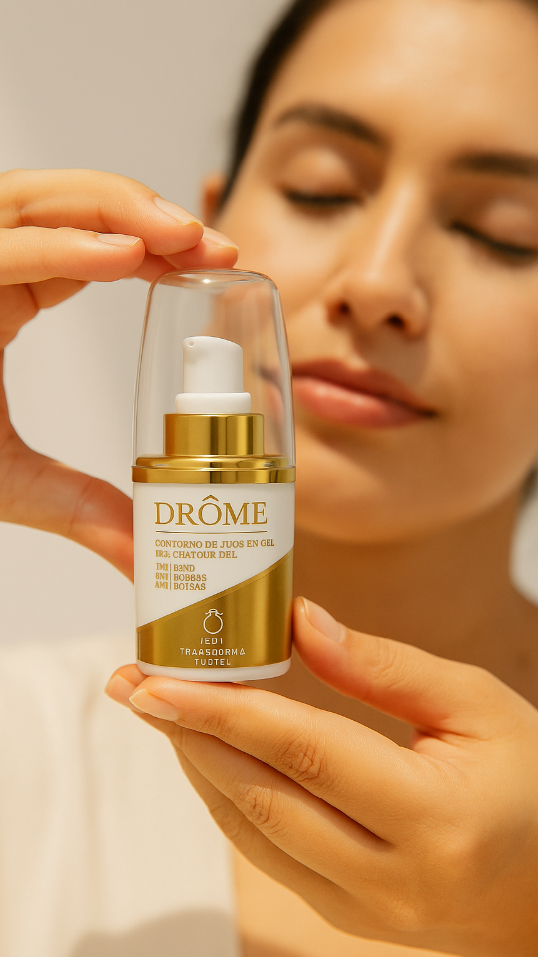 Contorno de Ojos Anti-ojeras - Gel con Péptidos + Agua Micelar GRATIS [P]