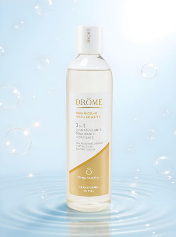 Agua Micelar 3 en 1 – Limpia, Tonifica e Hidrata