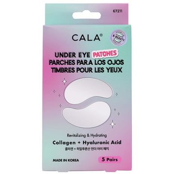 Tratamiento hidratante para el contorno de ojos con colágeno y ácido hialurónico (5 pares)