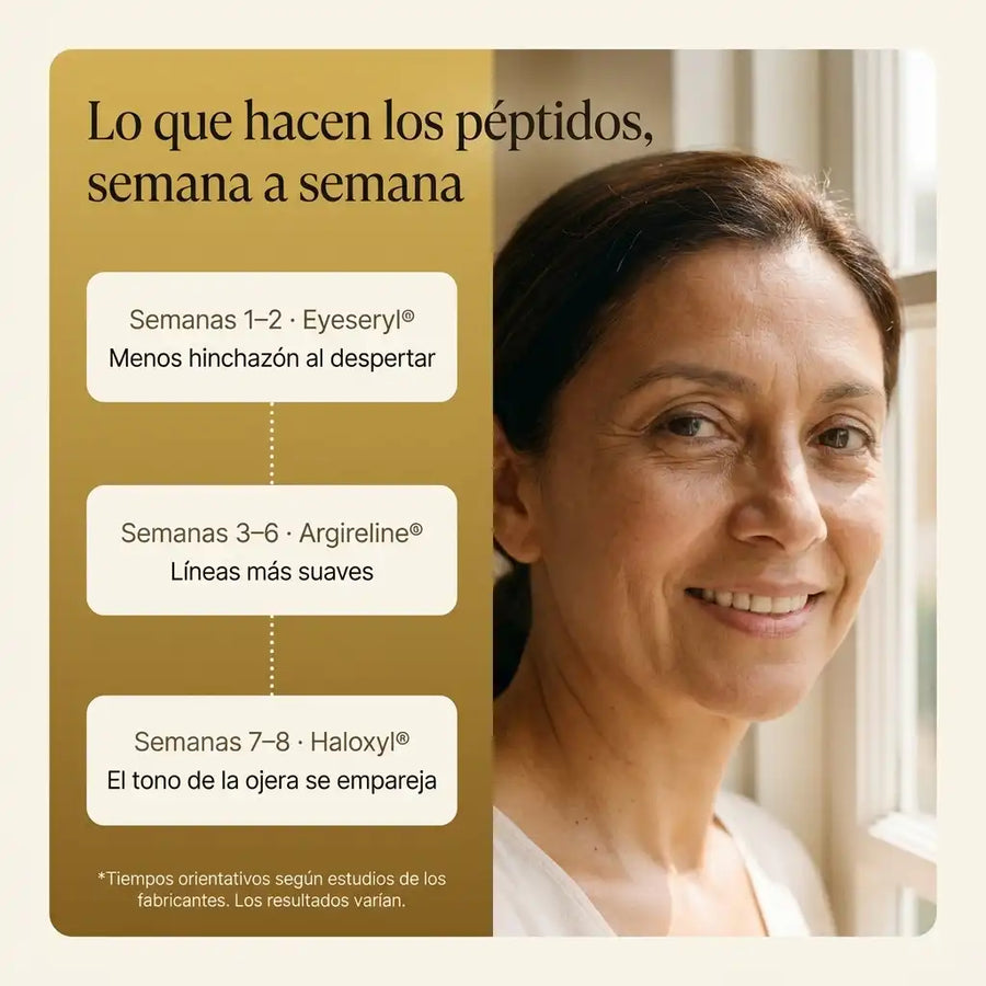 Contorno de Ojos 3 en 1 DRÔMelle, gel con tres péptidos