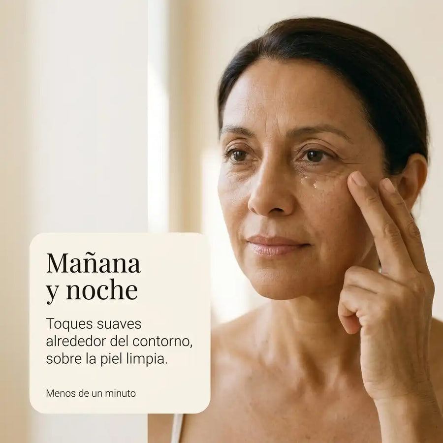 Contorno de Ojos 3 en 1 DRÔMelle, gel con tres péptidos
