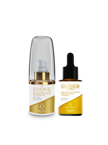 Kit Anti Ojeras & Bolsas – Contorno de Ojos + Serum Vitamina C