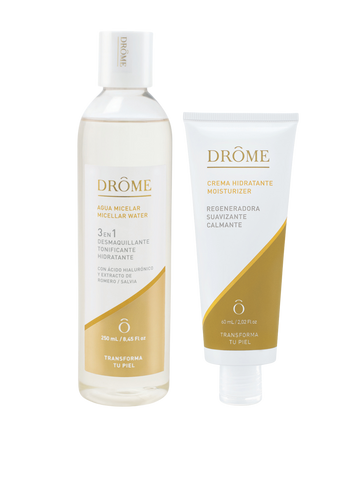 Kit Hidratación Profunda – Agua Micelar + Crema Regeneradora