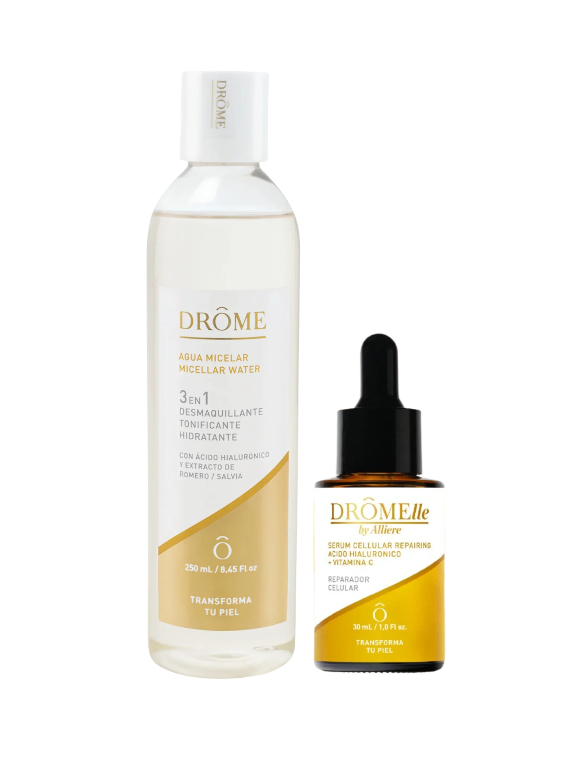 Kit Iluminador 2 Pasos – Agua Micelar + Serum Vitamina C