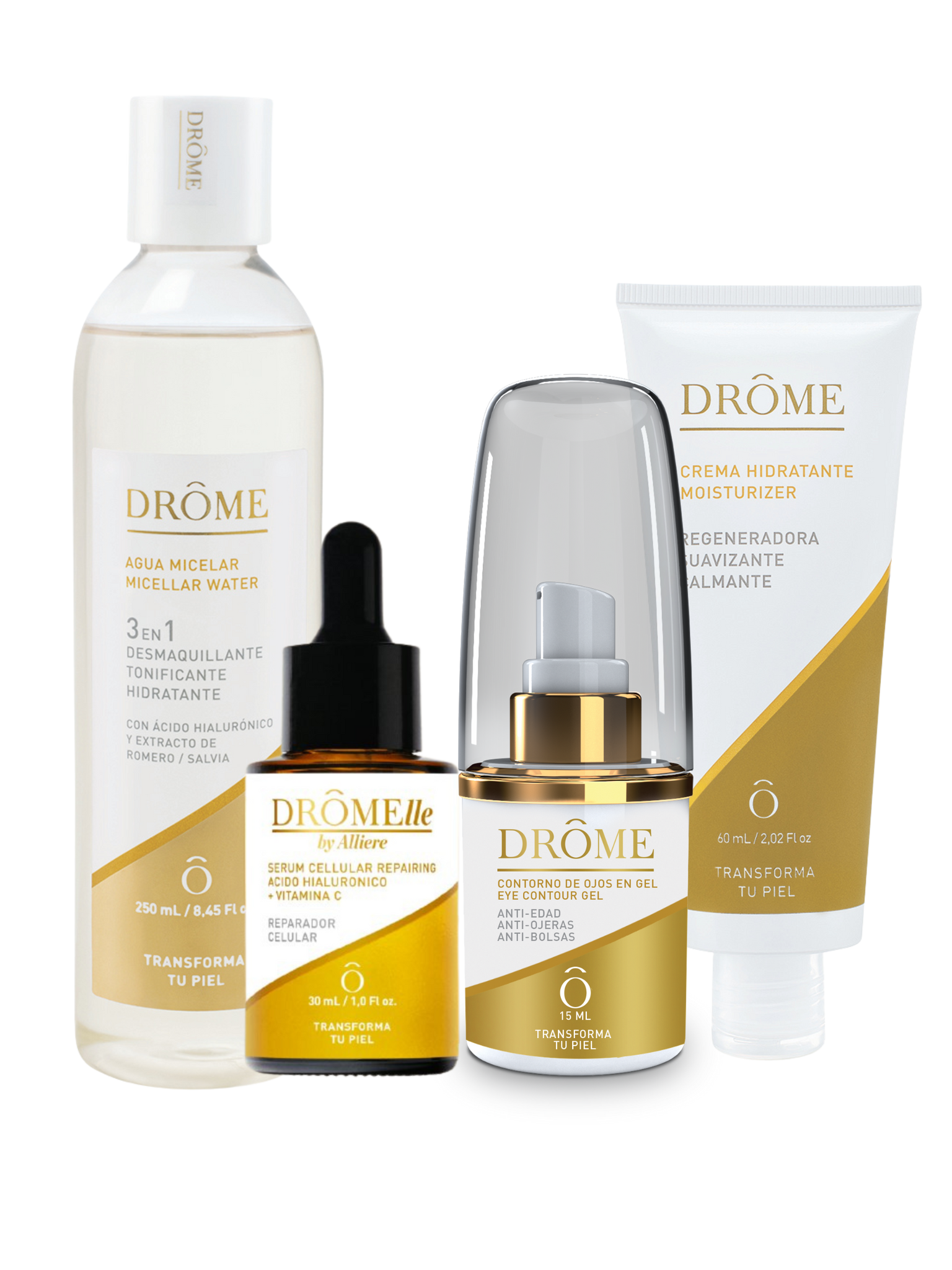 Kit Rutina Antiedad 4 Pasos – Limpia, Trata, Cuida y Sella