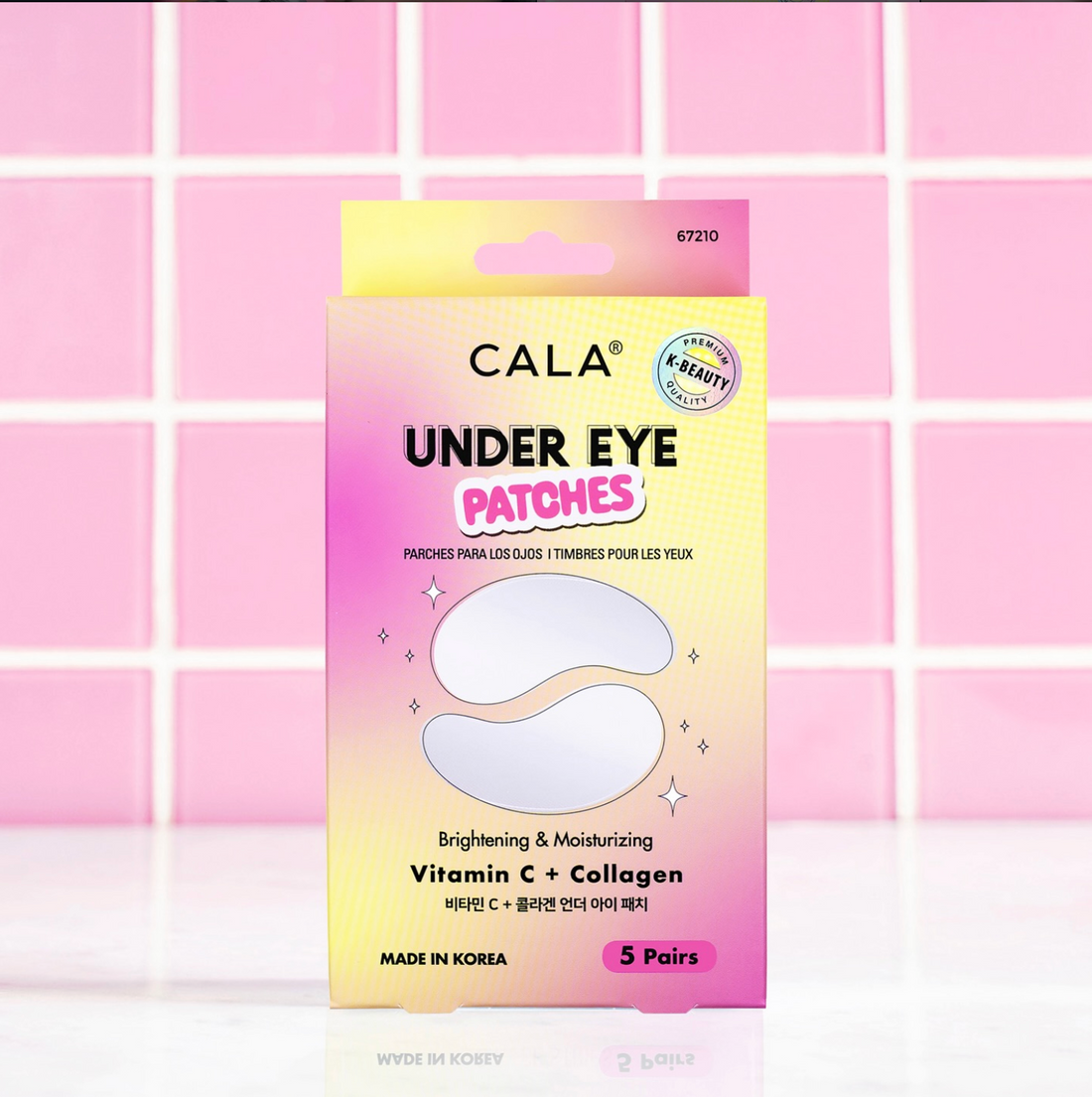 Tratamiento para ojeras con vitamina C y colágeno (5 pares)