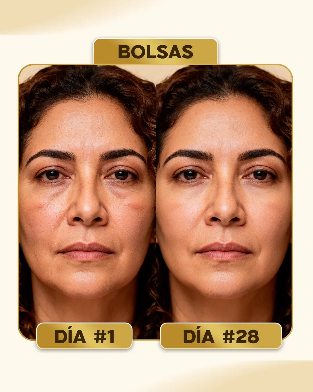 Contorno de Ojos Anti-ojeras - Gel con Péptidos + Agua Micelar GRATIS